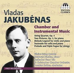 Foto van Vladas jakubėnas: chamber and instrumental music - cd (5060113440136)