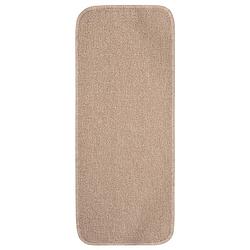 Foto van Vidaxl trapmatten 15 st anti-slip rechthoekig 60x25 cm beige