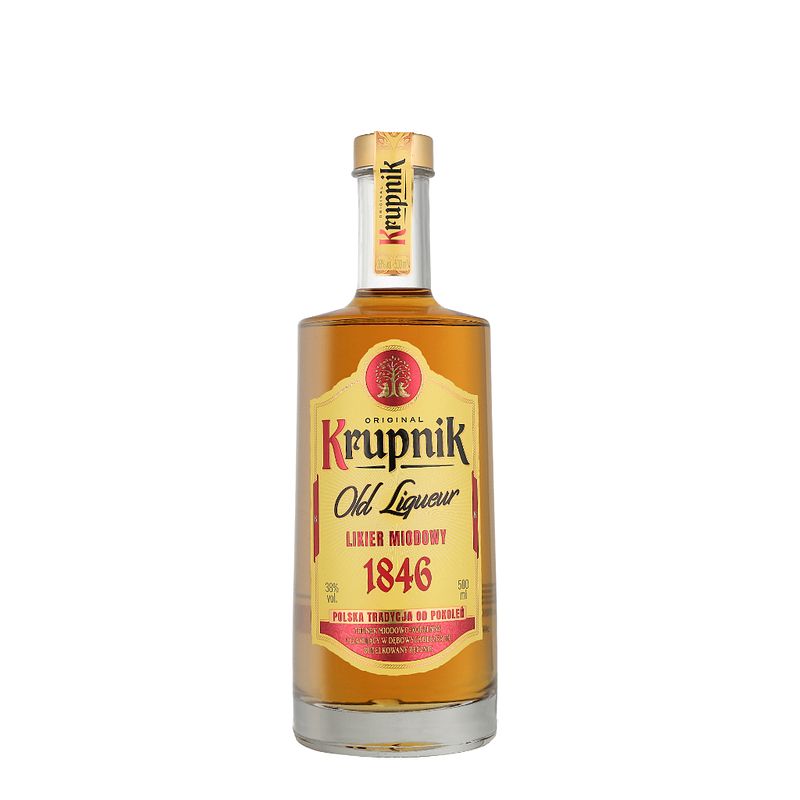 Foto van Krupnik old liqueur miodowy 1846 0.5 liter likeur