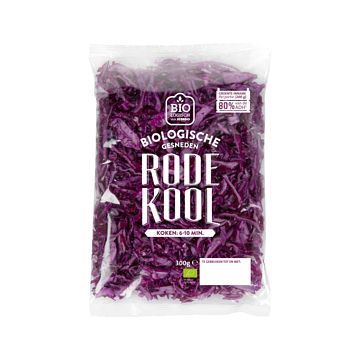 Foto van Jumbo biologische gesneden rode kool 300g