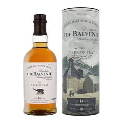 Foto van Balvenie 14 years the week of peat 70cl whisky + giftbox