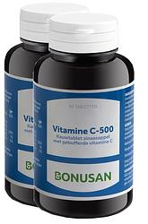 Foto van Bonusan vitamine c-500 kauwtabletten duoverpakking