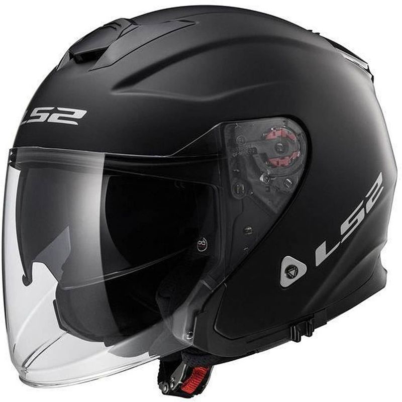 Foto van Ls2 jet infinity helm mat zwart