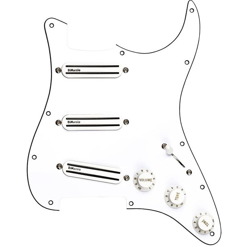 Foto van Dimarzio high power strat replacement pickguard slagplaat set