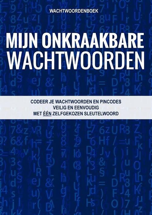 Foto van Wachtwoordenboek - mijn onkraakbare wachtwoorden - wachtwoordenboekjes & meer - paperback (9789464655438)