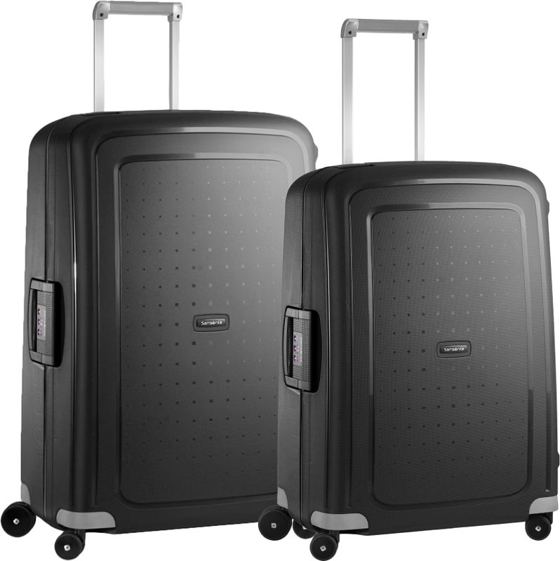 Foto van Samsonite s'cure spinner 69+75cm black kofferset