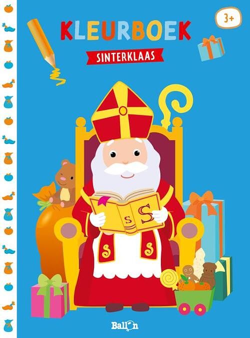 Foto van Kleurboek sinterklaas - paperback (9789403220208)