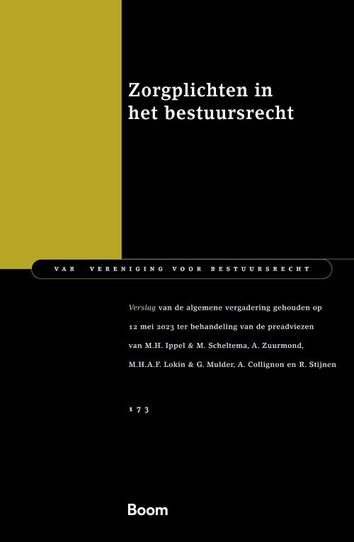 Foto van Zorgplichten in het bestuursrecht - - ebook