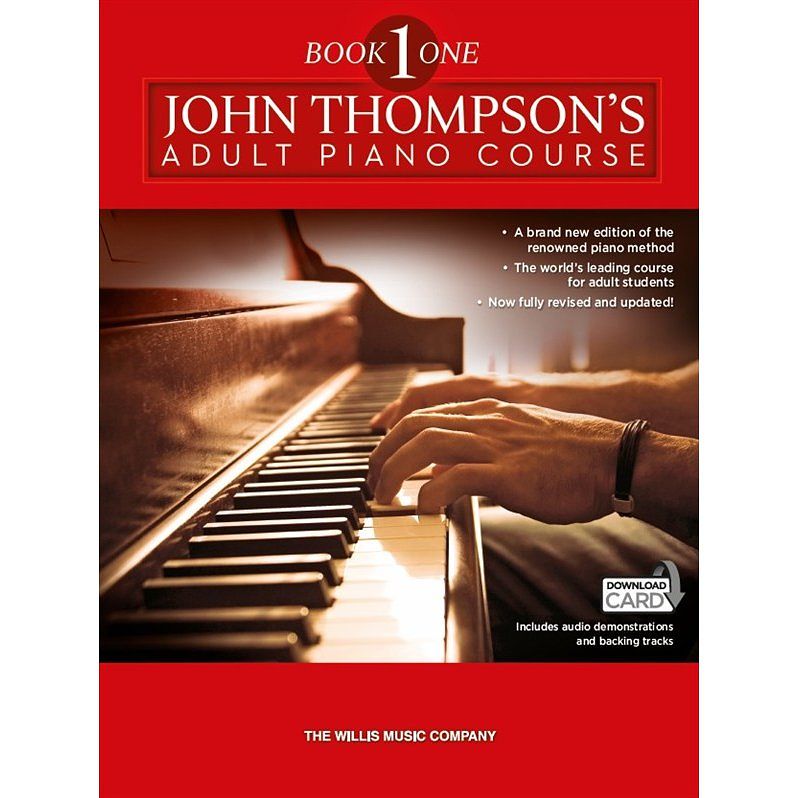 Foto van Willis music - john thompson'ss adult piano course: book 1