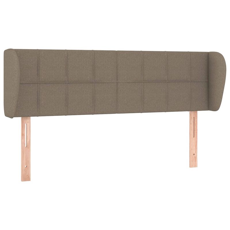 Foto van The living store hoofdeind - hoofdbord - 147 x 23 x 78/88 cm - taupe