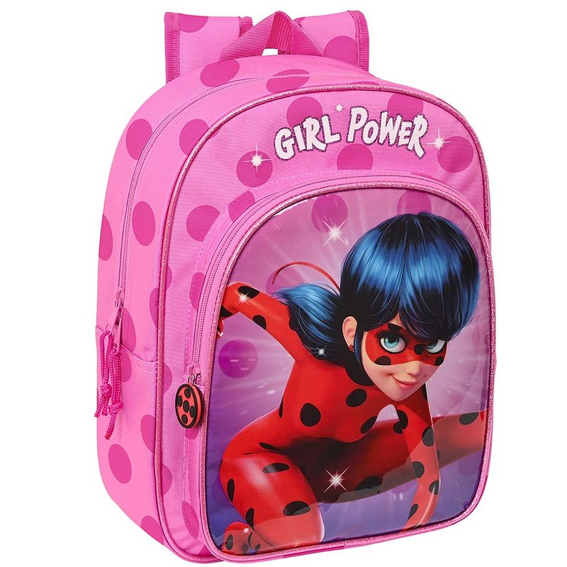 Foto van Miraculous rugzak ladybug - 34 x 26 x 11 cm - polyester