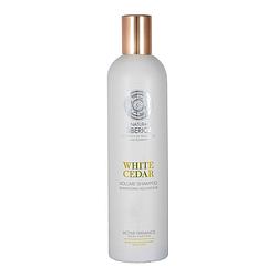 Foto van Natura siberica white cedar volume shampoo, 400ml