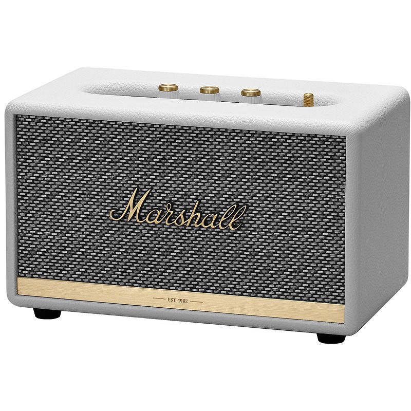 Foto van Marshall lifestyle acton bt ii white bluetooth-speaker