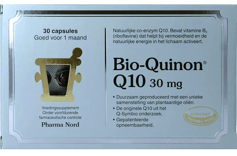 Foto van Bio-quinon q10 30mg capsules 30st