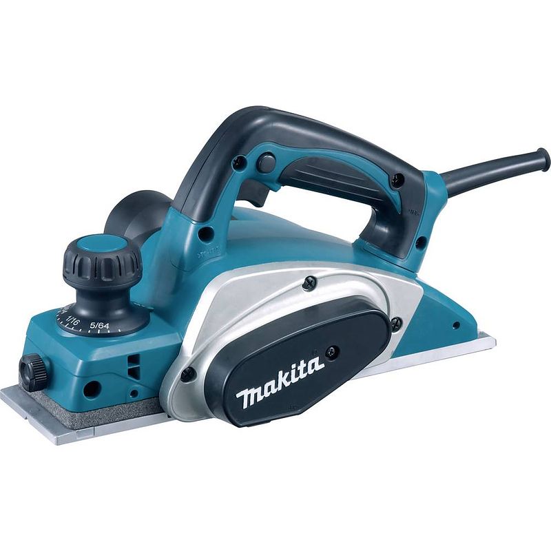 Foto van Makita makita elektrische schaafmachine schaafbreedte: 82 mm 620 w felsdiepte (max.): 9 mm