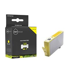 Foto van Inktmedia® -navulinkt - geschikt hp 935xl (c2p26ae) inktcartridge geel hoge capaciteit - navul inkt - refill inkt