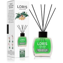 Foto van Loris - parfum - geurstokjes - huisgeur - huisparfum - tropical fruit & rose - 120ml