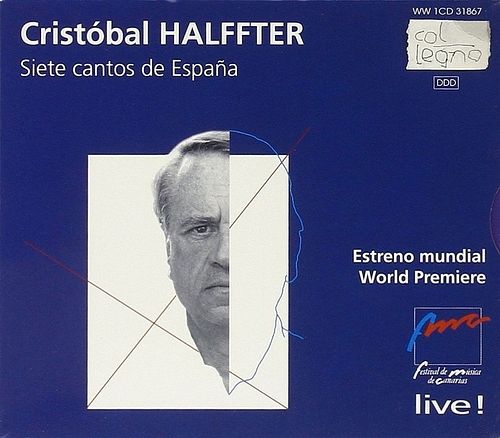 Foto van Halffter: siete cantos de espana - cd (5099703186727)