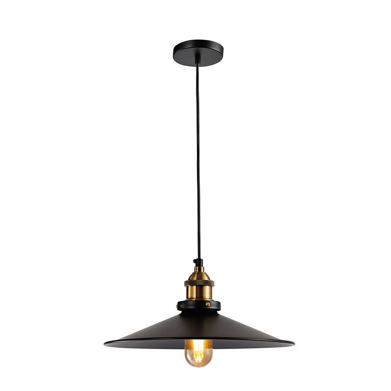 Foto van Quvio hanglamp rond - quv5110l-black