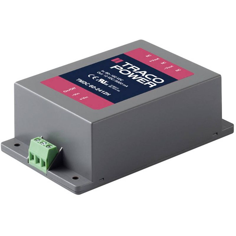 Foto van Tracopower tmdc 60-7215h dc/dc-converter 2500 ma 60 w aantal uitgangen: 1 x