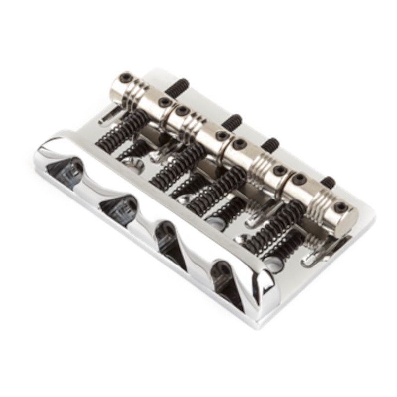 Foto van Fender american high mass vintage bass bridge chrome brug voor fender american bas