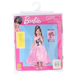 Foto van Kostuum barbie princess jurk 7-8 jaar