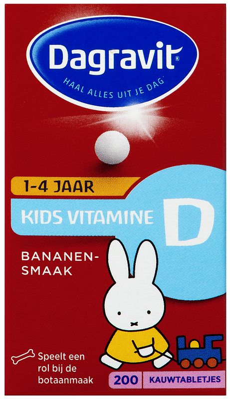 Foto van Dagravit kids vitamine d tabletten