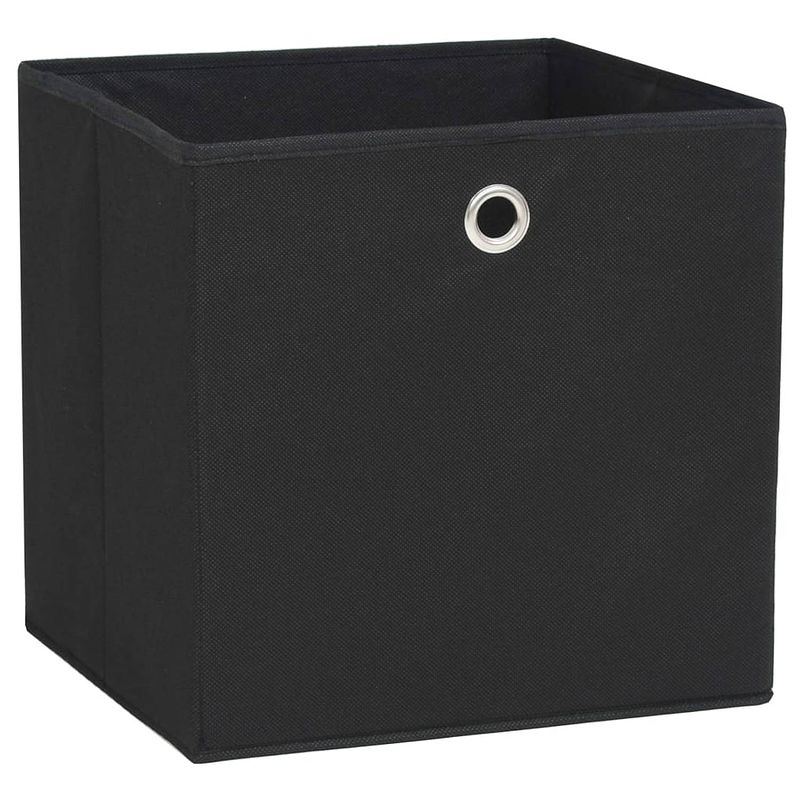 Foto van The living store opbergbox - opvouwbaar - nonwoven stof - 28x28x28 cm