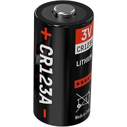 Foto van Ansmann cr123 cr123a fotobatterij lithium 1375 mah 3 v 1 stuk(s)