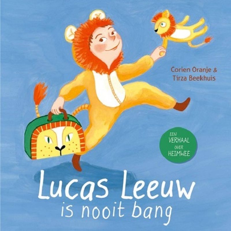 Foto van Lucas leeuw is nooit bang