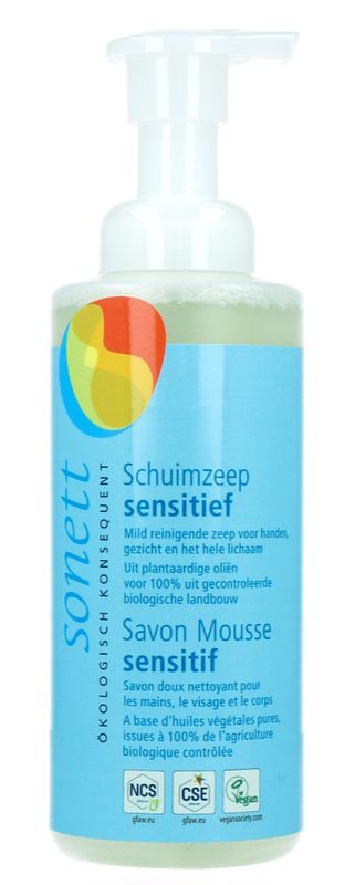 Foto van Sonett foam soap sensitive