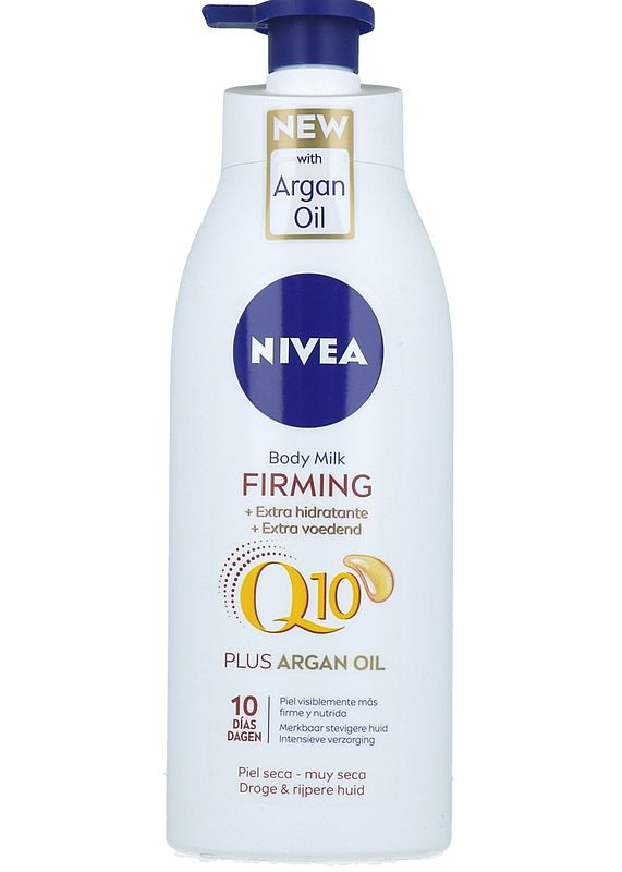 Foto van Nivea bodymilk q10 plus argan olie