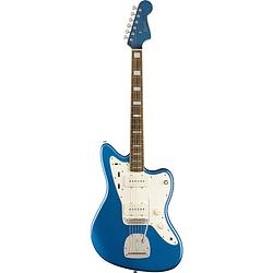Foto van Squier fsr classic vibe 's70s jazzmaster lake placid blue il elektrische gitaar met matching headstock