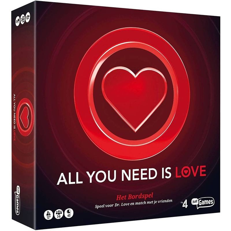 Foto van Just games bordspel all you need is love