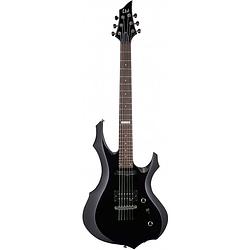 Foto van Esp ltd f-10 kit elektrische gitaar zwart met gigbag