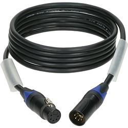 Foto van Klotz pd7-5xm22a003.0 aes/dmx-kabel met neutrik 5p xlr f/m 3m