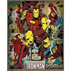 Foto van Pyramid marvel comics iron man retro poster 40x50cm