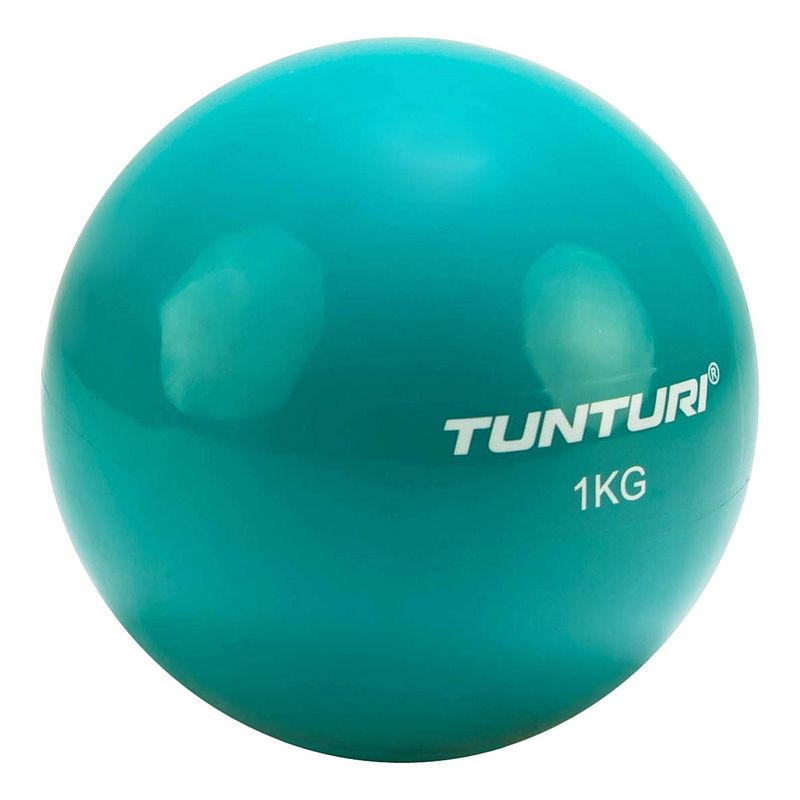 Foto van Tunturi yoga toningbal - yoga bal - fitnessbal - turquoise