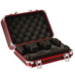 Foto van Fazley mpc-03 mini pedal case koffer voor drie mini effectpedalen