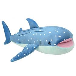Foto van Pluche walvishaai/haaien knuffel 42 cm speelgoed - knuffeldier