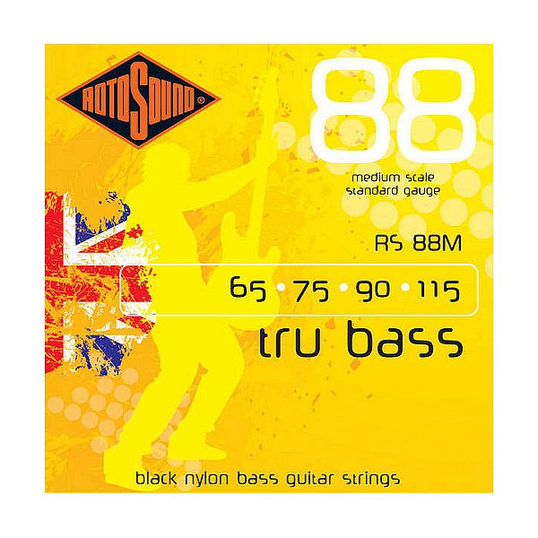 Foto van Rotosound 88m tru bass 88 basgitaarsnaren 65 - 115 medium scale