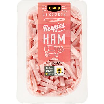 Foto van Jumbo gekookte reepjes ham 150g