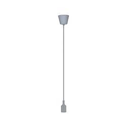 Foto van Paulmann paulmann 50345 hanglamp led e27 20 w grijs