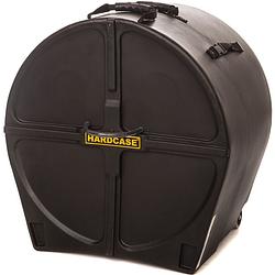 Foto van Hardcase hn22b koffer voor 22 inch bassdrum met wielen