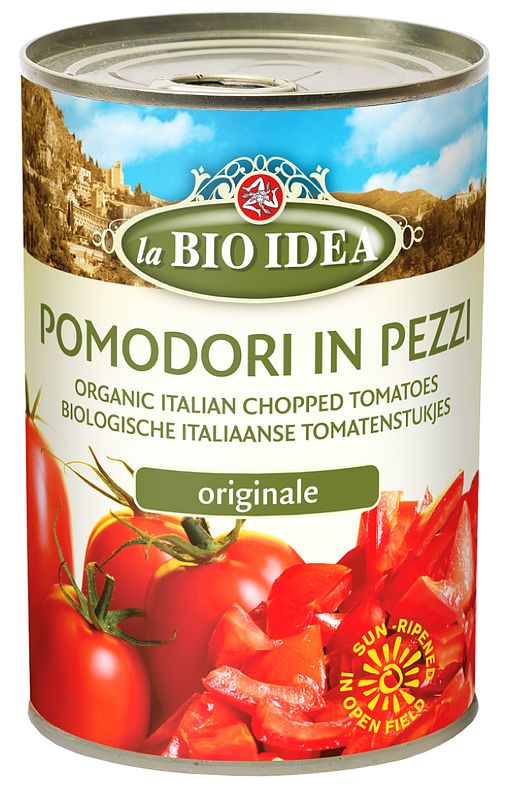 Foto van La bio idea tomatenstukjes