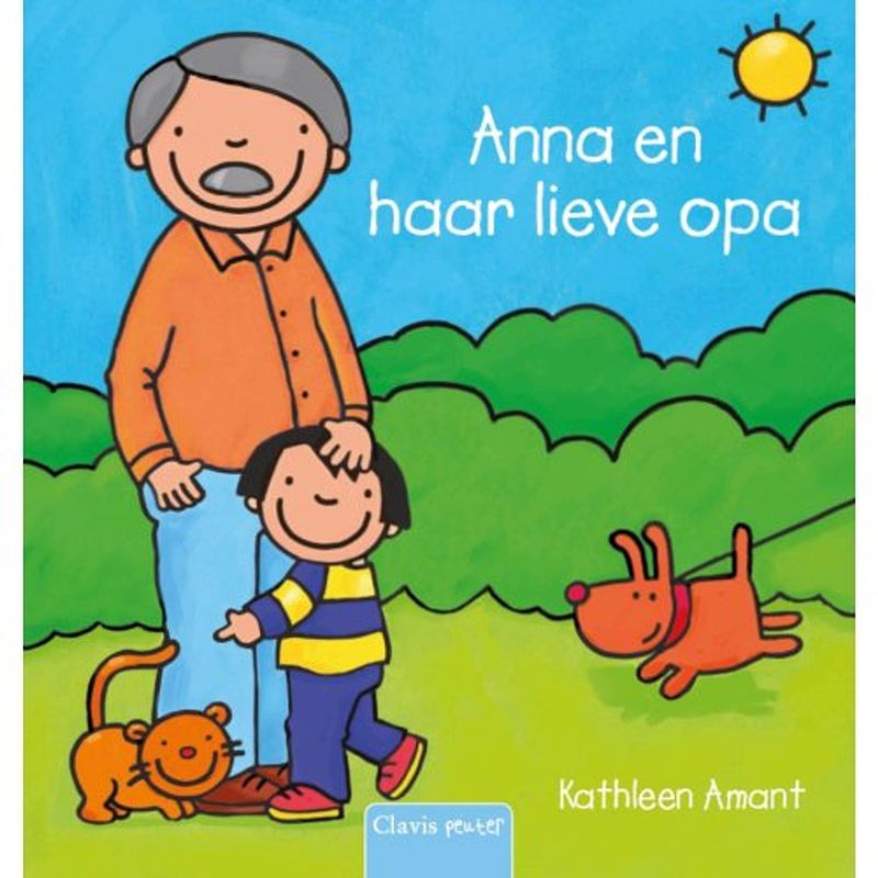 Foto van Anna en haar lieve opa