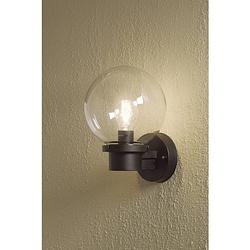 Foto van Konstsmide nemi twighlight 7322-750 buitenlamp (wand) spaarlamp, led e27 60 w zwart