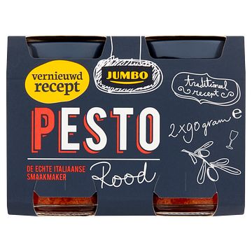 Foto van Jumbo pesto rood 2 x 90g