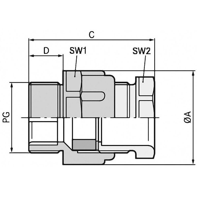 Foto van Lapp 52005470 wartel pg16 polystereen (eps) grijs-wit (ral 7035) 25 stuk(s)