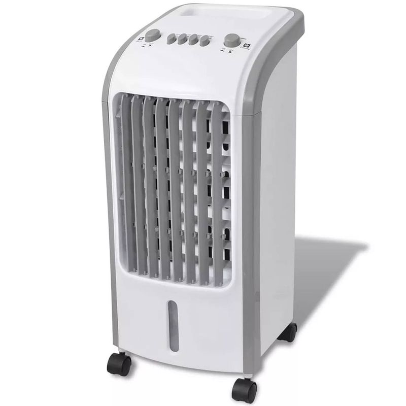 Foto van Goodvibes - mobiele aircooler - luchtkoeler - luxe ventilator 3 liter - wit